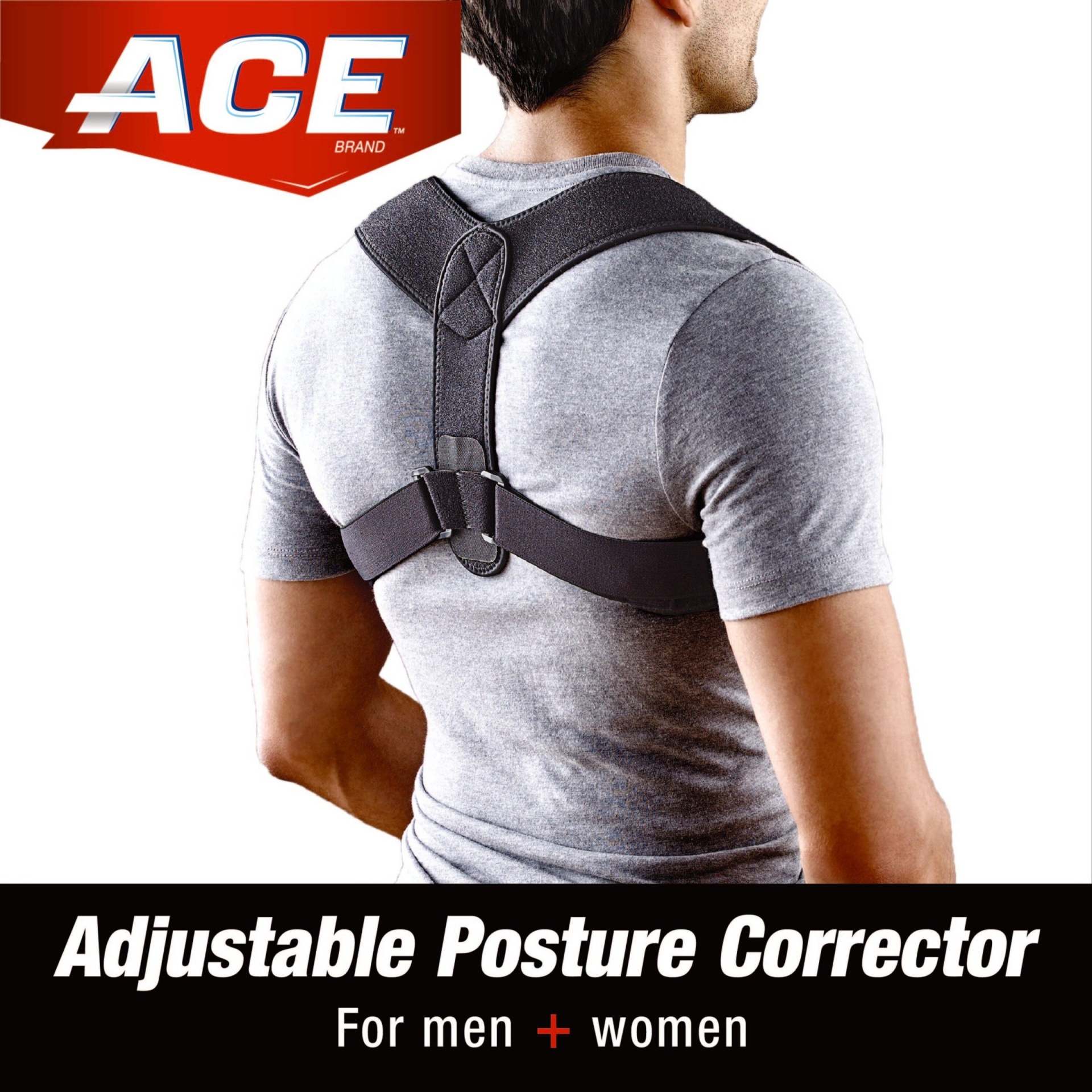 slide 1 of 1, Ace Posture Corrector Size Adjustable, 1 ct
