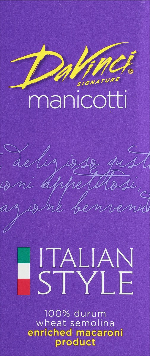 slide 7 of 9, DaVinci Signature Italian Style Manicotti 8 oz, 8 oz