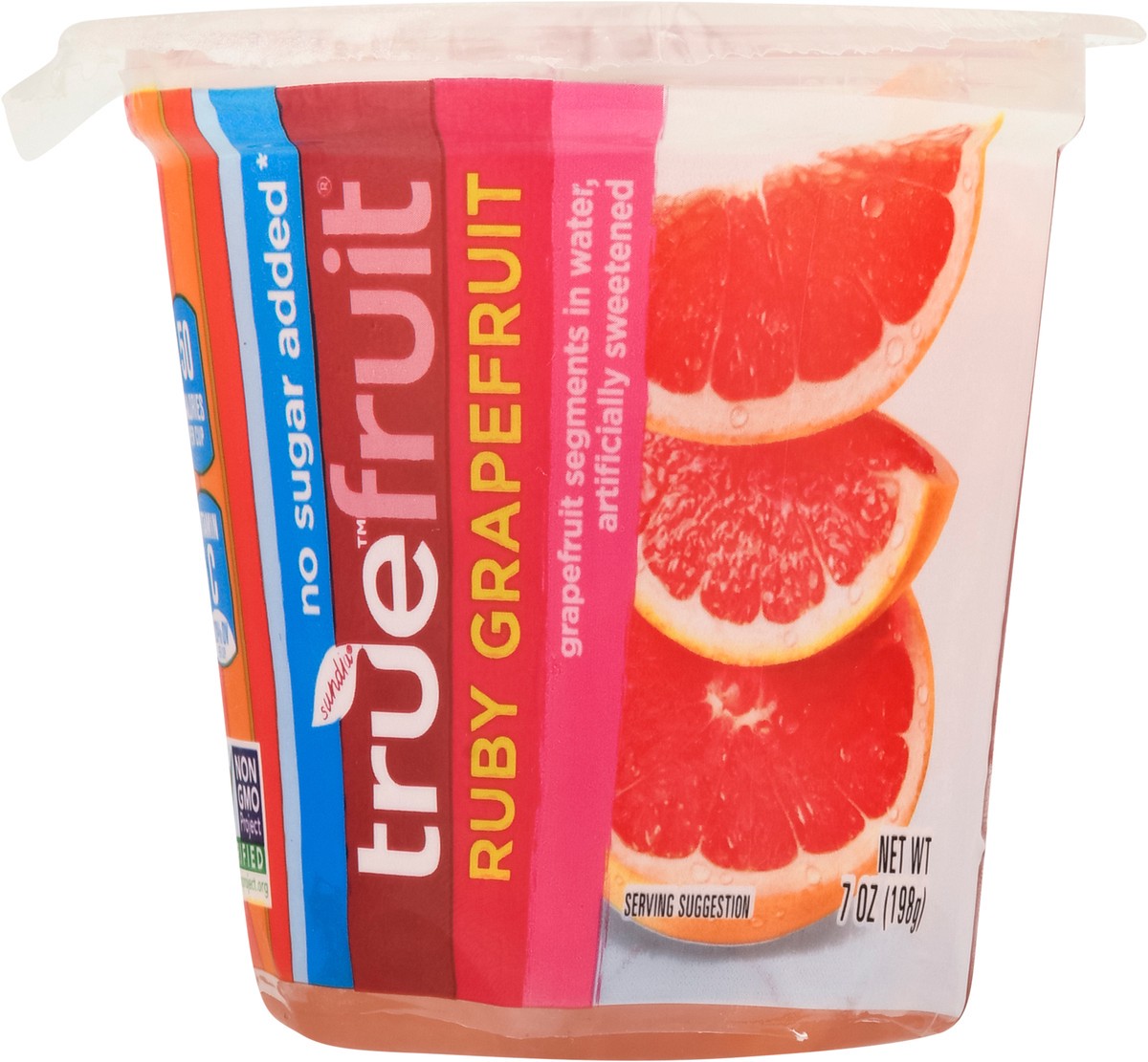 slide 3 of 9, True Fruit No Sugar Added Ruby Grapefruit Fruit Snack 7 oz, 7 oz