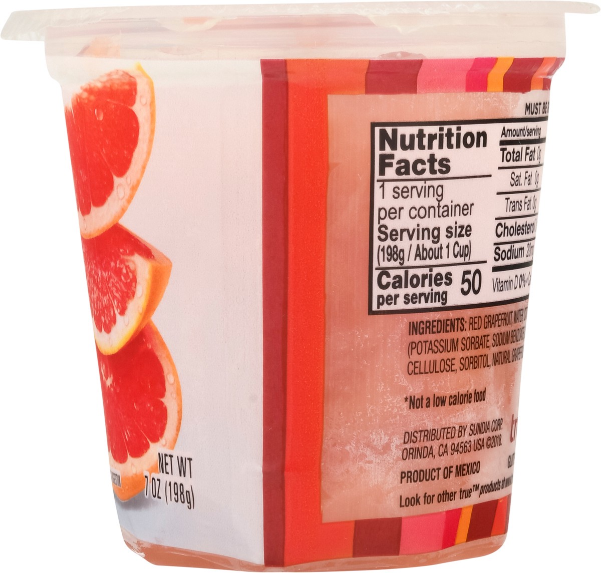 slide 4 of 9, True Fruit No Sugar Added Ruby Grapefruit Fruit Snack 7 oz, 7 oz