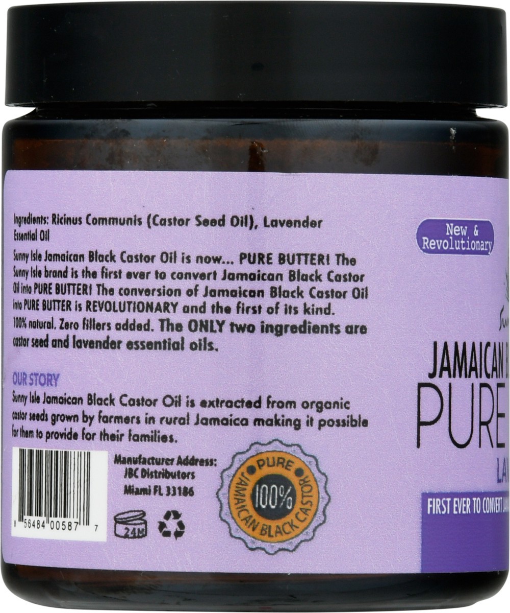 slide 5 of 12, Sunny Isle Pure Butter Jamaican Black Lavender Castor Oil 4 fl oz, 4 oz