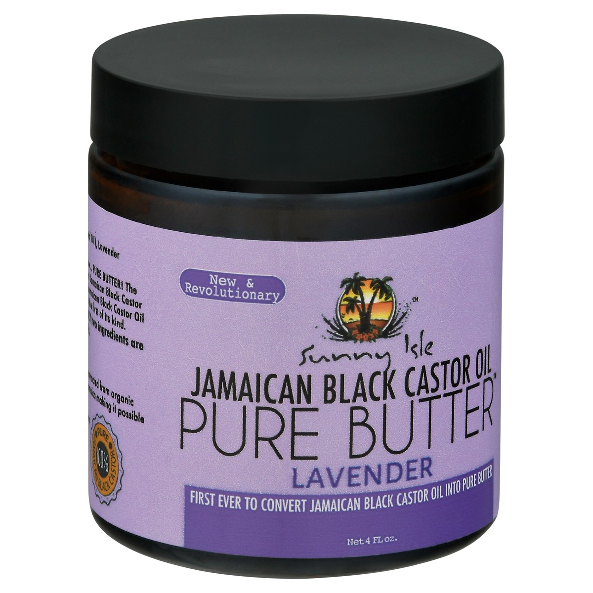 slide 10 of 12, Sunny Isle Pure Butter Jamaican Black Lavender Castor Oil 4 fl oz, 4 oz