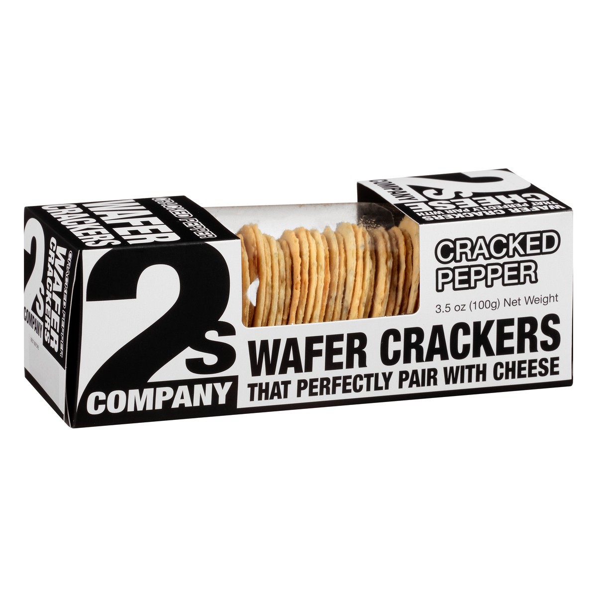 slide 2 of 9, 2S Company Cracker Wafer Cracked Pep, 3.5 oz