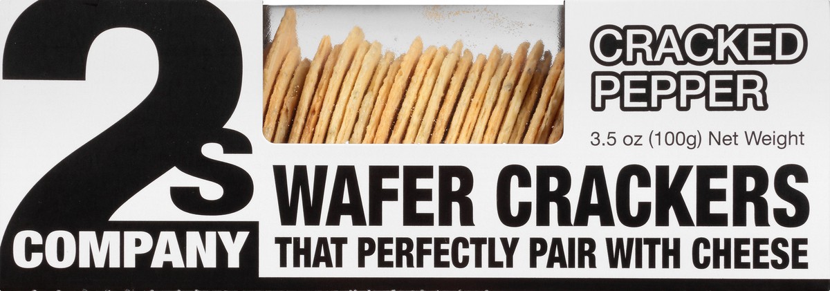slide 5 of 9, 2S Company Cracker Wafer Cracked Pep, 3.5 oz