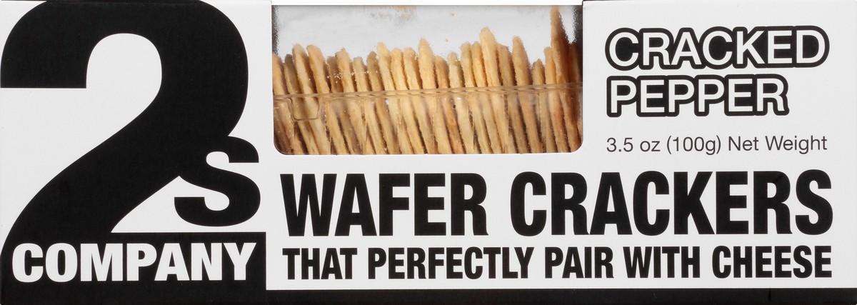 slide 6 of 9, 2S Company Cracker Wafer Cracked Pep, 3.5 oz