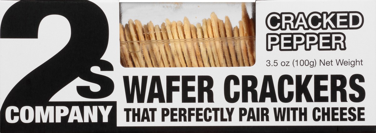 slide 1 of 9, 2S Company Cracker Wafer Cracked Pep, 3.5 oz