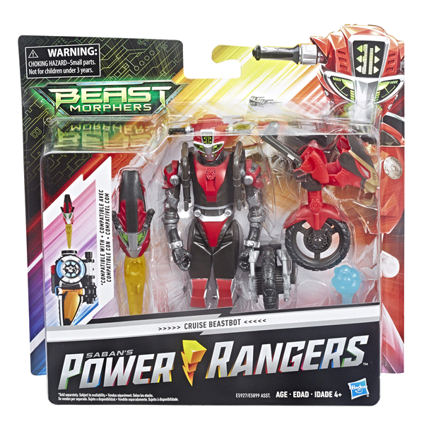 slide 1 of 1, Power Rangers Beast Morphers Cruise Beastbot 6-inch-scale Action Figure Toy Inspired by the Power Rangers TV Show, 1 ct