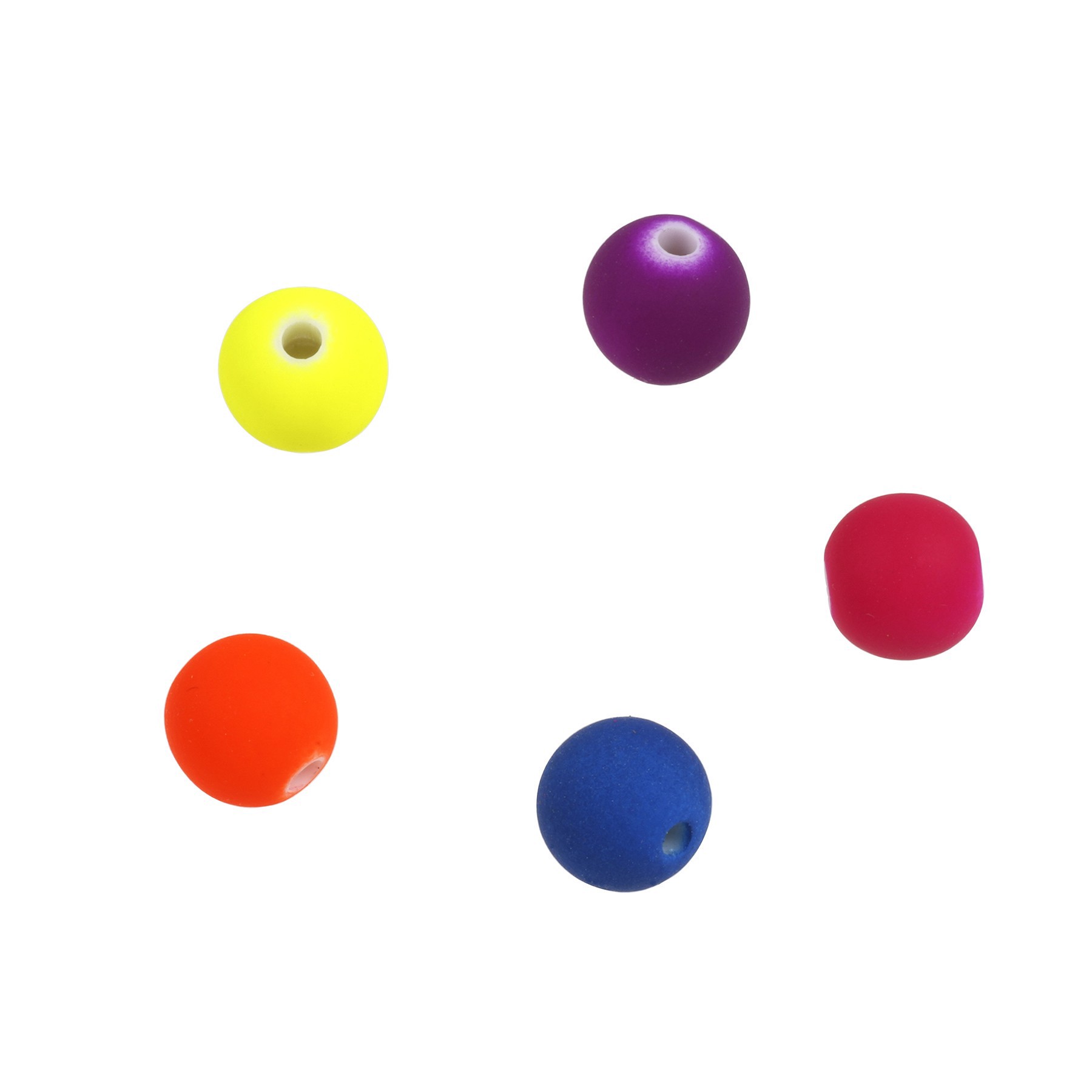 slide 2 of 2, Neon Matte Round Beads By Creatology, 10 mm