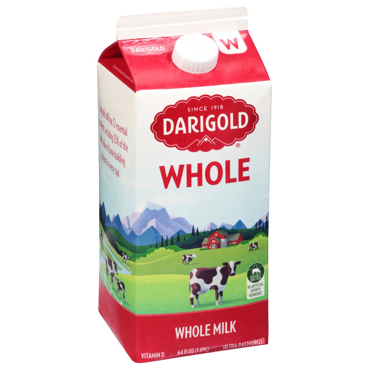 slide 2 of 9, Darigold Whole Milk 64 fl oz, 64 fl oz