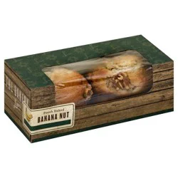 Fresh Banana Nut Muffins 2 Count