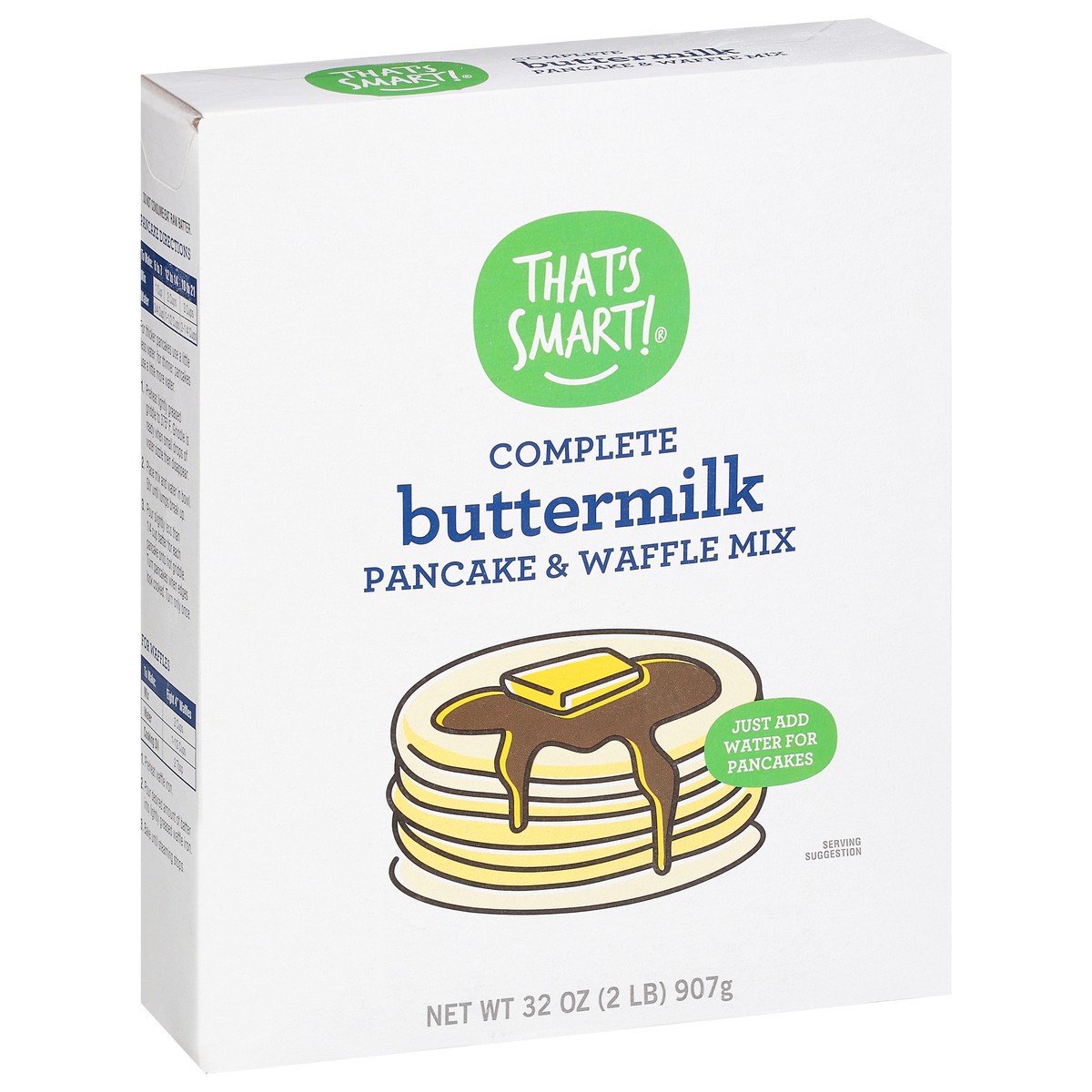 slide 9 of 9, That's Smart! Complete Buttermilk Pancake & Waffle Mix 32 oz, 32 oz