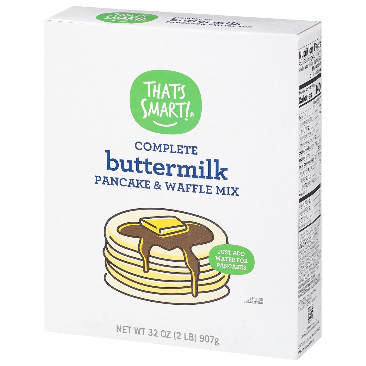 slide 2 of 9, That's Smart! Complete Buttermilk Pancake & Waffle Mix 32 oz, 32 oz