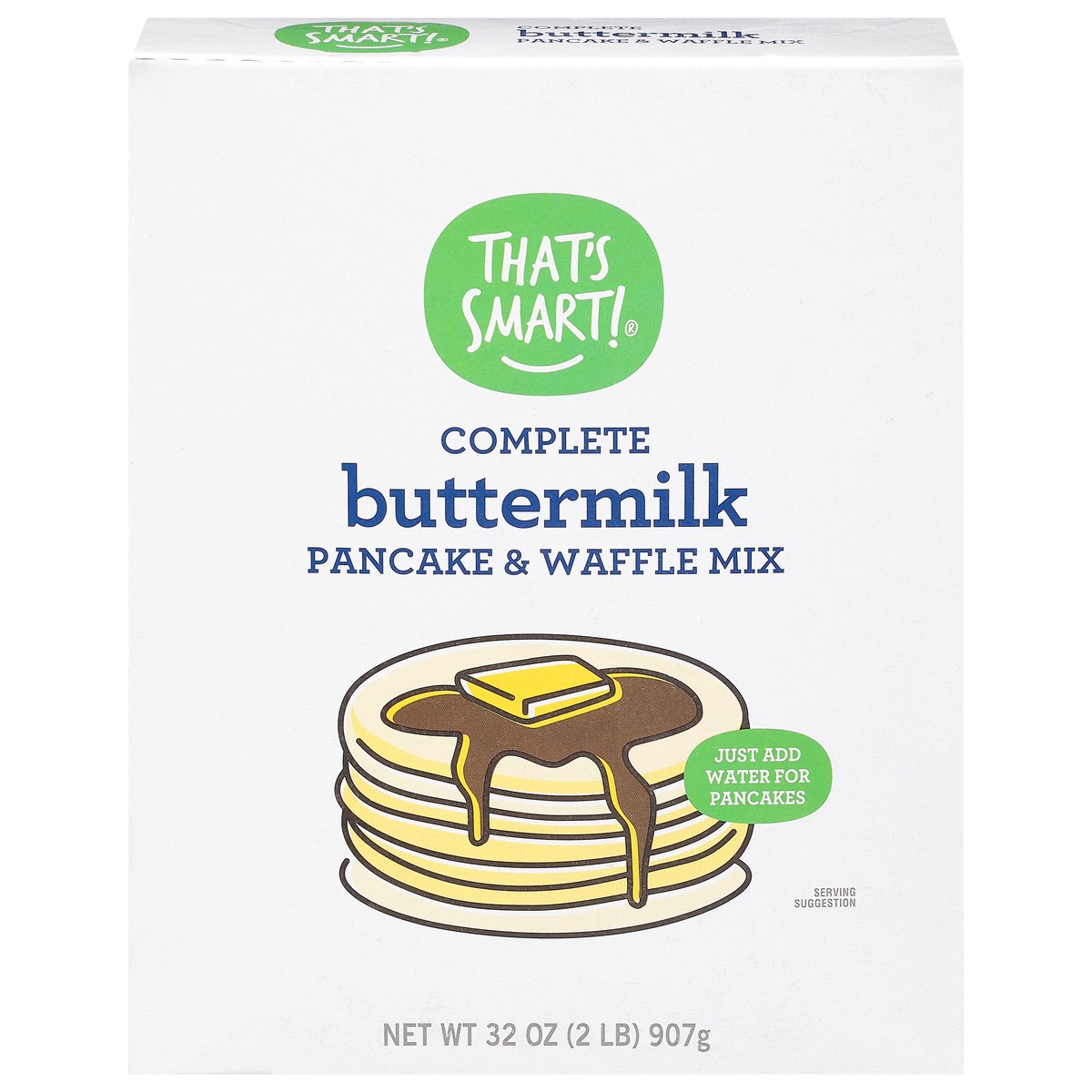 slide 1 of 9, That's Smart! Complete Buttermilk Pancake & Waffle Mix 32 oz, 32 oz