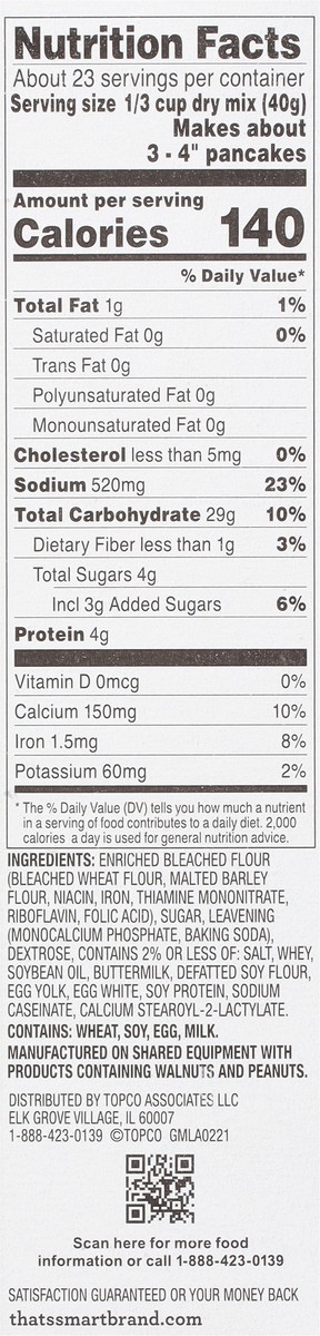 slide 7 of 9, That's Smart! Complete Buttermilk Pancake & Waffle Mix 32 oz, 32 oz