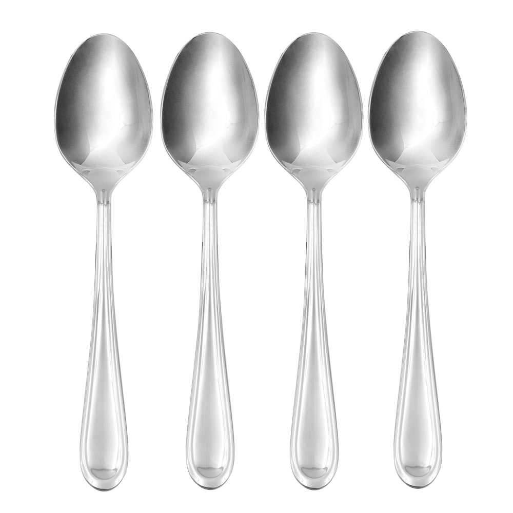 slide 1 of 1, Dash of That Claire Demi-Tasse Spoons Set - Silver, 4 ct