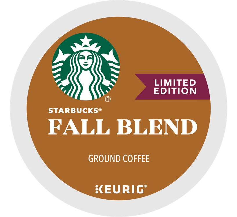 slide 1 of 5, Starbucks Fall Blend Coffee Keurig K-Cup Pods, 16 ct