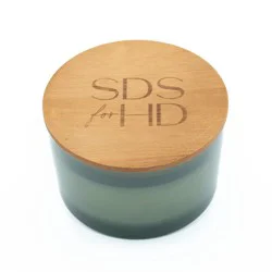 Sewing Down South 3 Wick Jar Candle With Wooden Candle