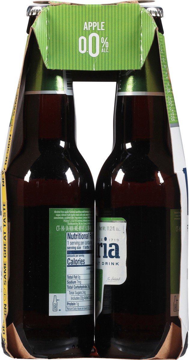 slide 10 of 11, Bavaria Imported Apple Flavoured Malt Drink 6 - 11.2 fl oz Bottles, 6 ct