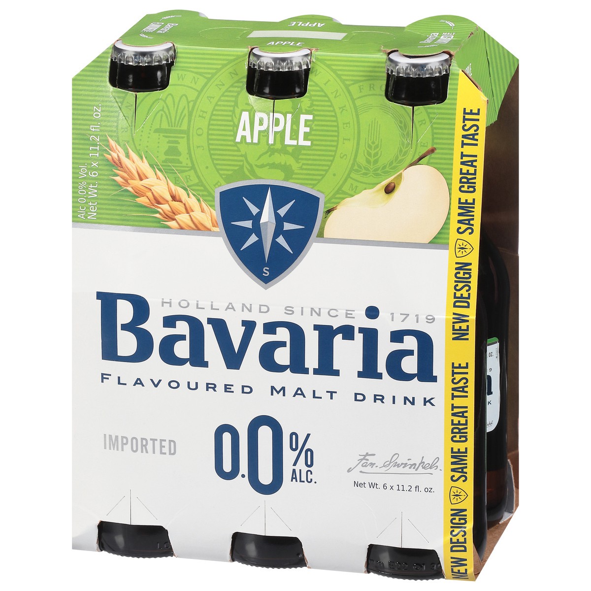 slide 11 of 11, Bavaria Imported Apple Flavoured Malt Drink 6 - 11.2 fl oz Bottles, 6 ct