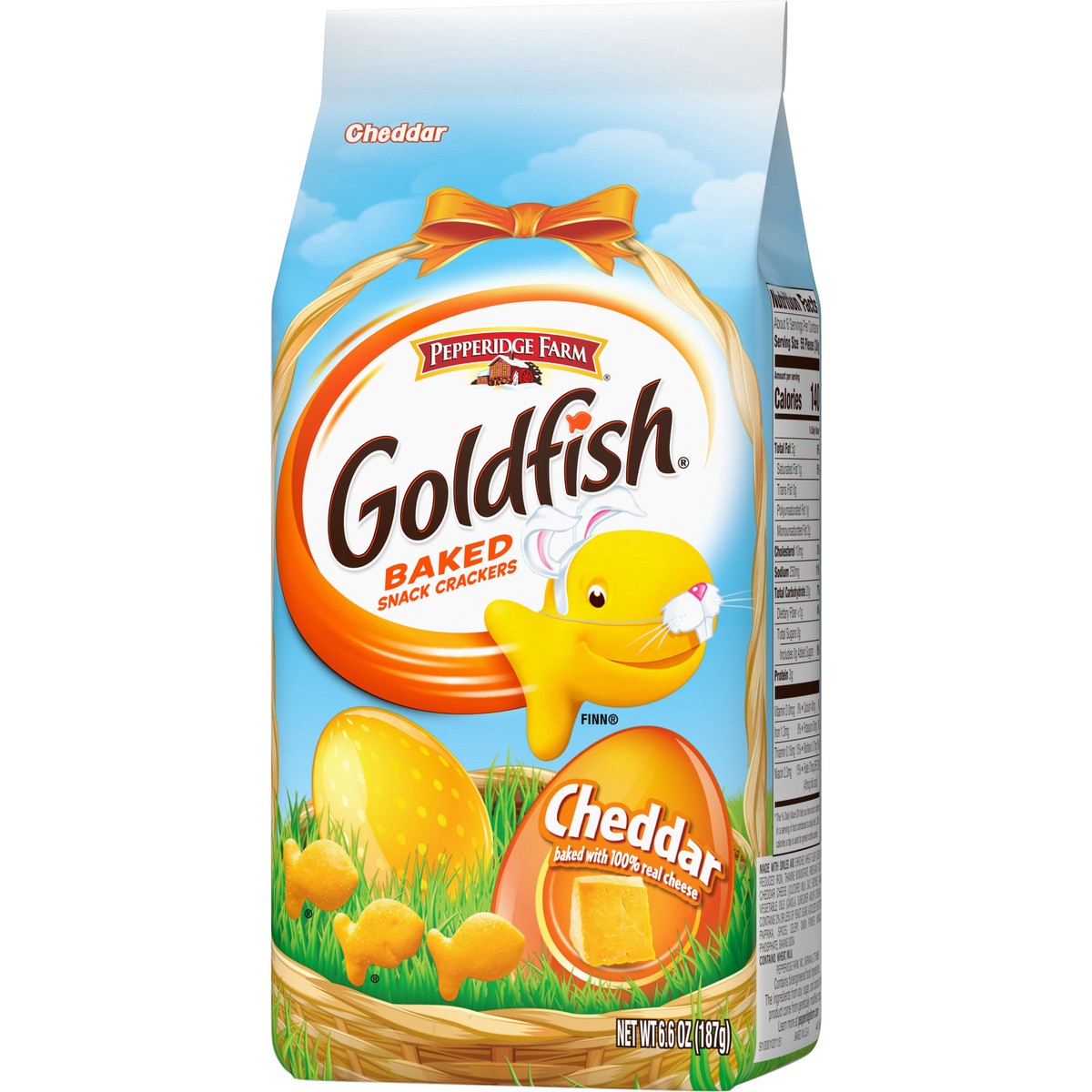 slide 3 of 9, Pepperidge Farm Goldfish Cheddar Crackers, Spring 6.6 oz. Bag, 6.6 oz