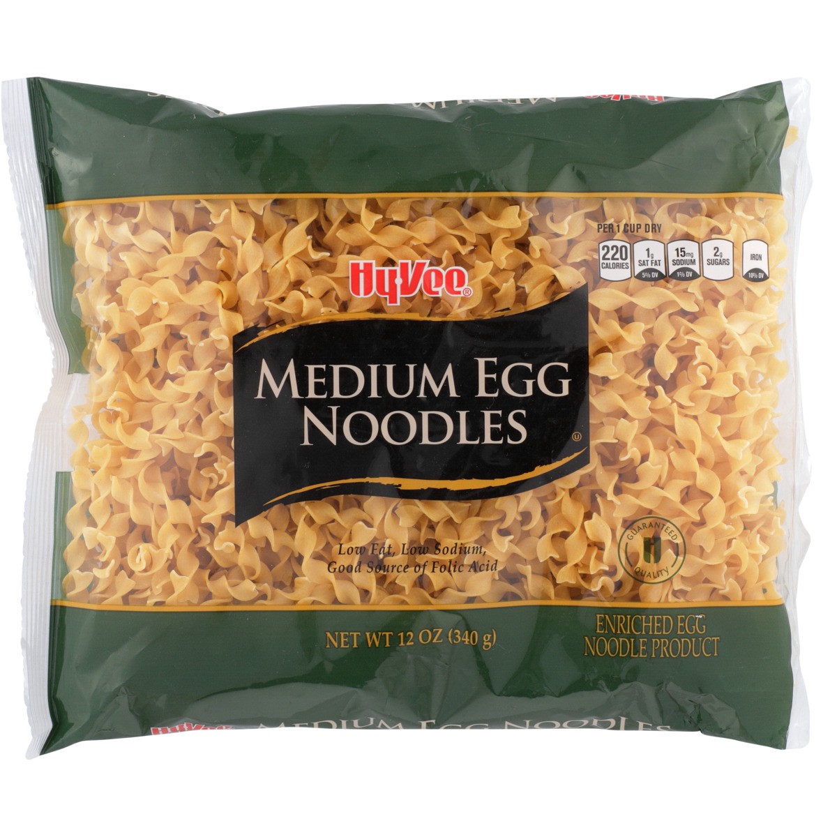 slide 4 of 8, Hy-vee Enriched Egg Noodle Product, Medium Egg Noodles, 12 oz