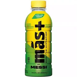 Más+ By Messi Limón Lime League Positive Hydration