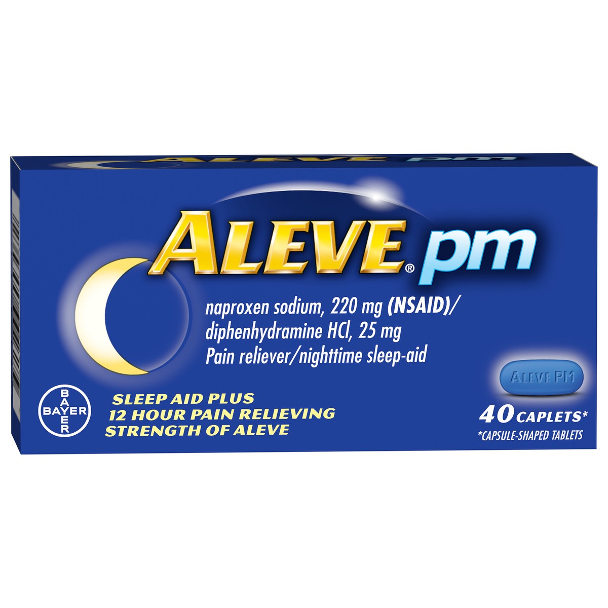 slide 2 of 6, Aleve Chronic Pain Relief Caplets, 40 ct