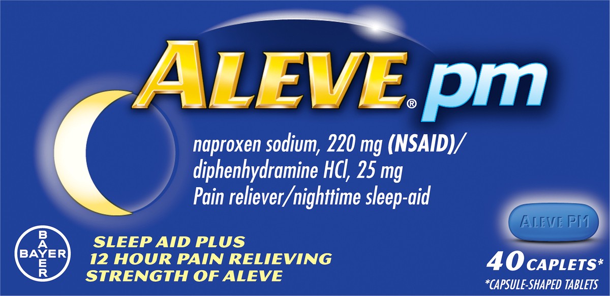 slide 4 of 6, Aleve Chronic Pain Relief Caplets, 40 ct