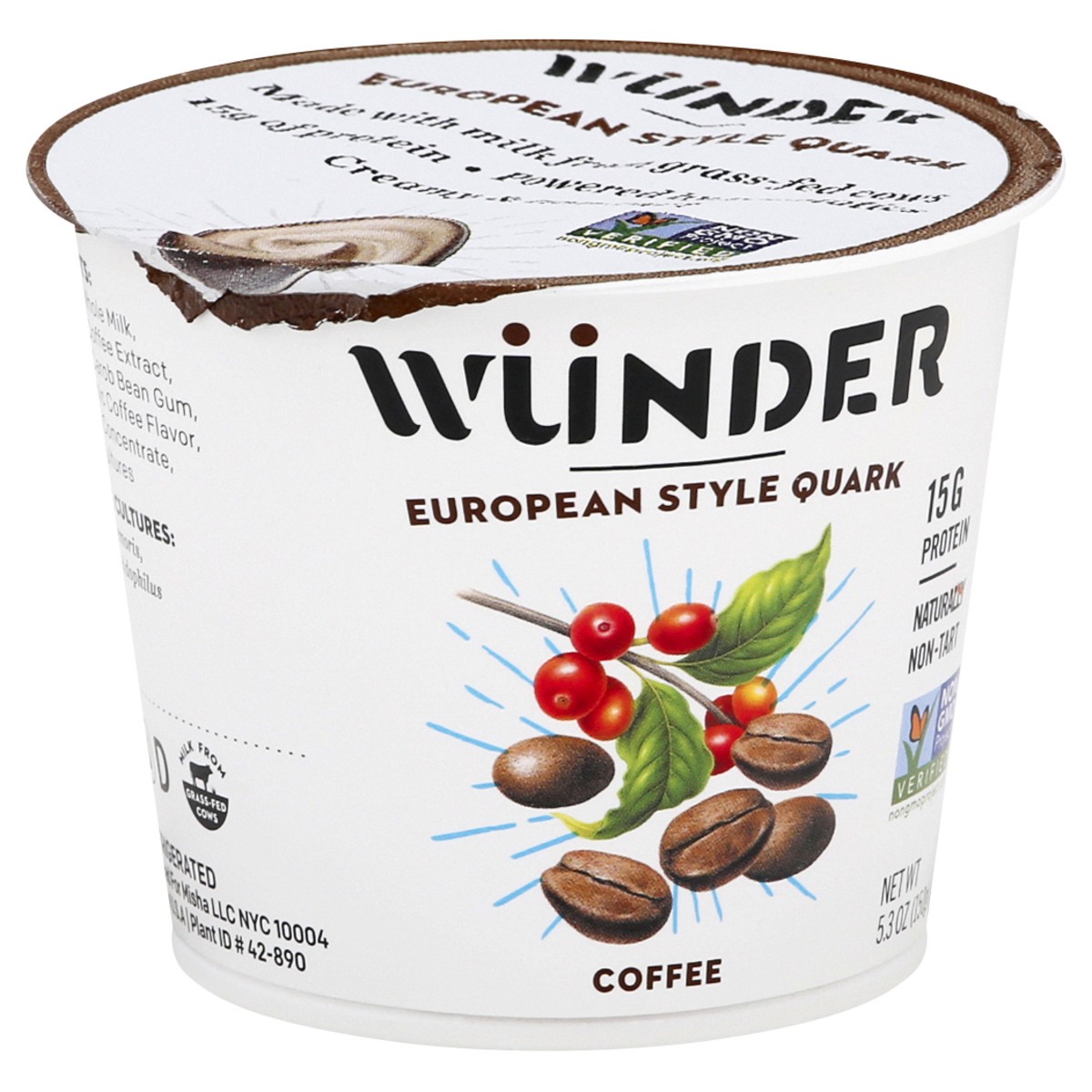 slide 9 of 10, Wünder Creamery European Style Coffee Quark - 5.3 oz, 5.3 oz