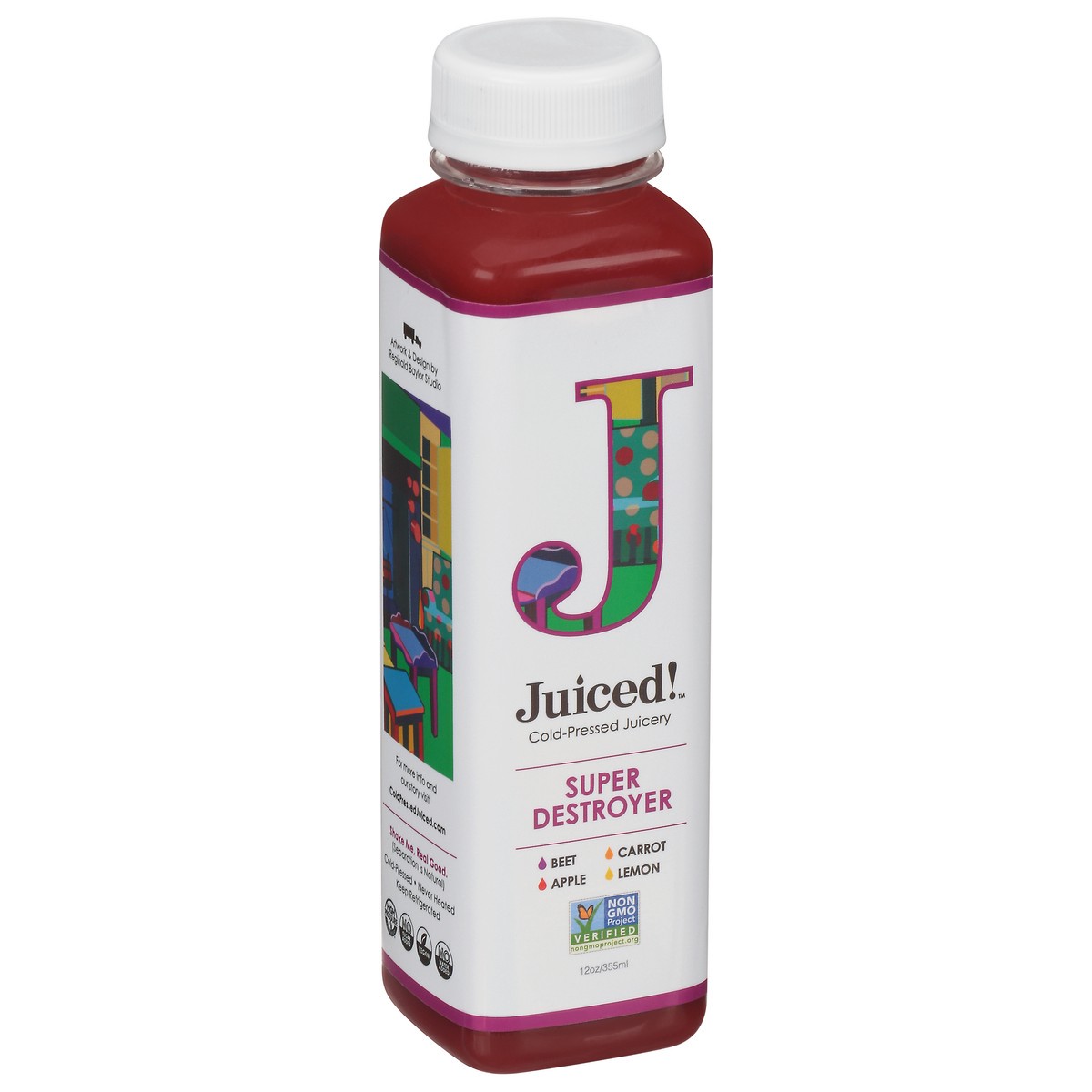 slide 3 of 13, Juiced! Super Destroyer Juice 12 oz, 