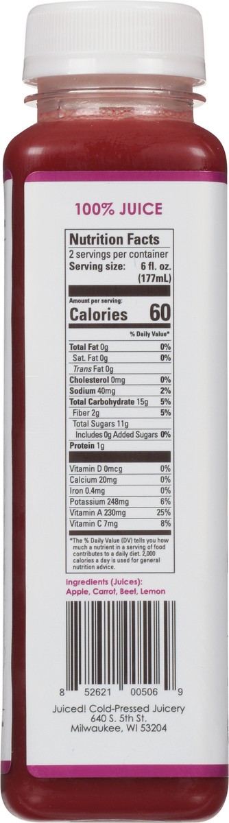 slide 6 of 13, Juiced! Super Destroyer Juice 12 oz, 