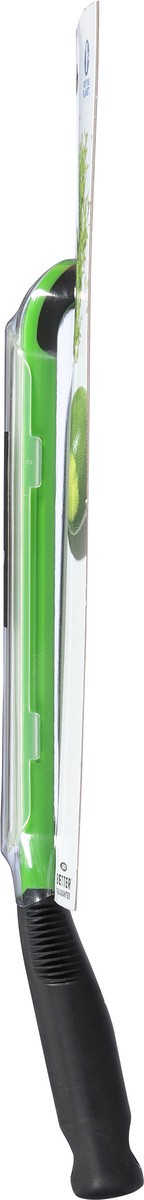 slide 3 of 9, Oxo Good Grips Etched Zester Grater - Green/Black/Silver, 1 ct