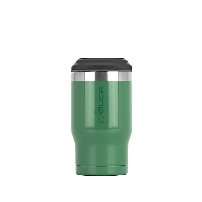 slide 2 of 7, Reduce 14 oz. 4-in-1 Drink Cooler - Cactus Green, 1 ct