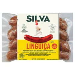 Silva Portuguese Linguica Sausage
