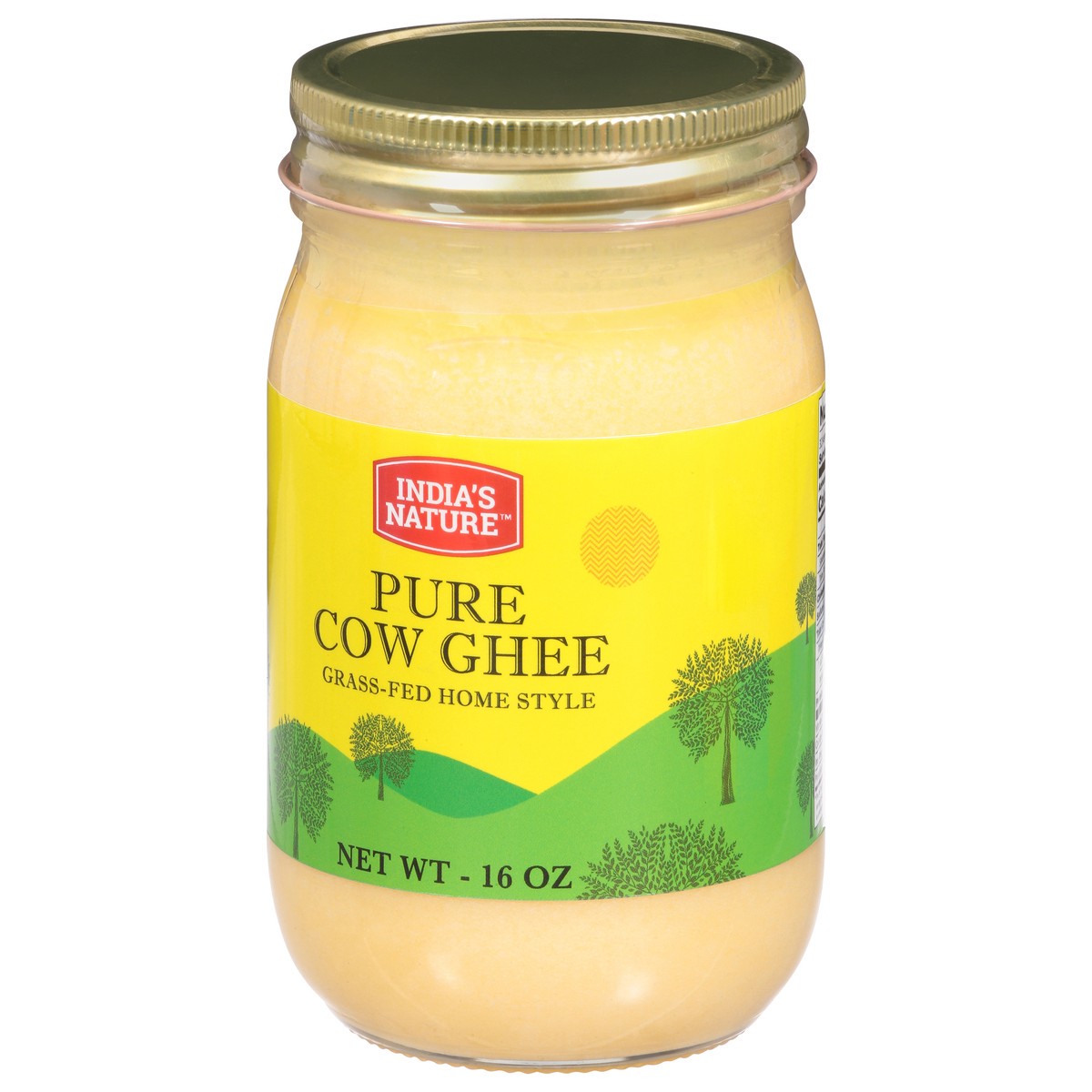 slide 12 of 14, India's Nature Pure Grass-Fed Home Style Cow Ghee 16 oz, 16 oz