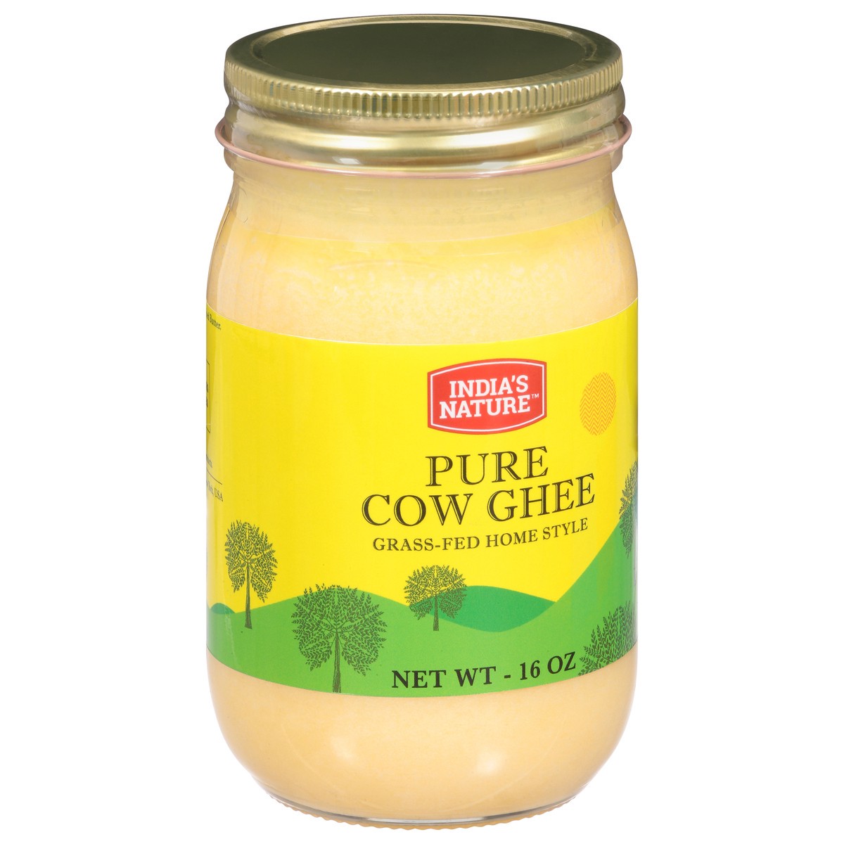 slide 4 of 14, India's Nature Pure Grass-Fed Home Style Cow Ghee 16 oz, 16 oz