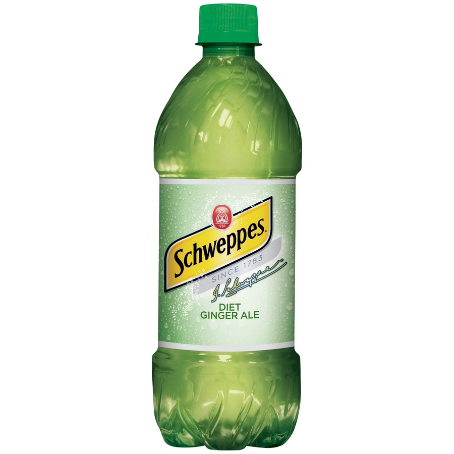 slide 1 of 1, Schweppes Ginger Ale Diet - 20 fl oz, 20 fl oz