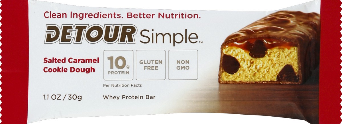 slide 5 of 5, Detour Protein Bar 1.1 oz, 1.1 oz