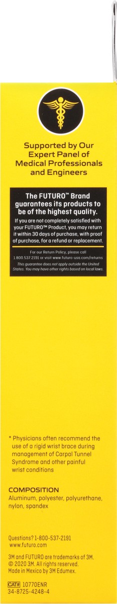 slide 8 of 9, Futuro Comfort Stabilizing Wrist Brace, Adjustable, 1 ct
