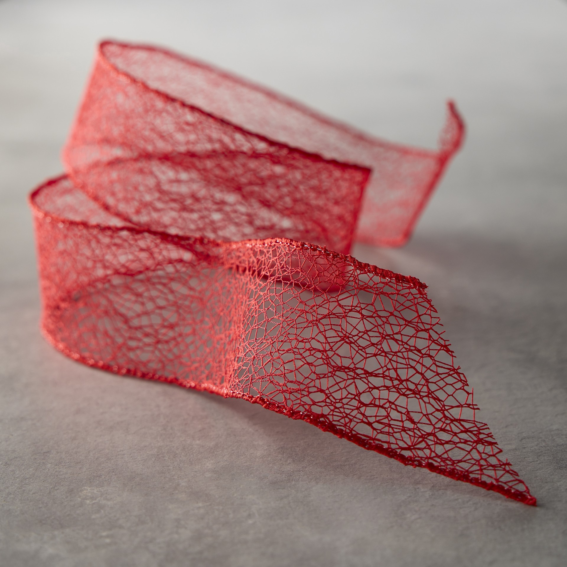 slide 2 of 2, 2" X 5yd. Web Wired Ribbon By Celebrate It Classic, 2 in x 5 yd