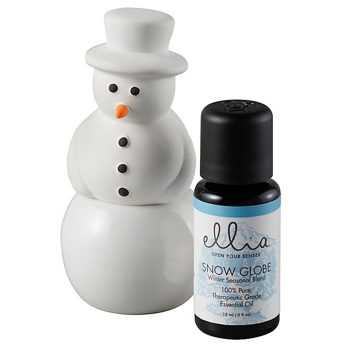 slide 2 of 2, Ellia Jack Frost Porcelain Aromatherapy Oil Diffuser, 1 ct