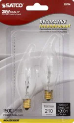 Satco Light Bulbs 2 ea