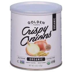 Golden Farms Crispy Organic Onions 6 oz