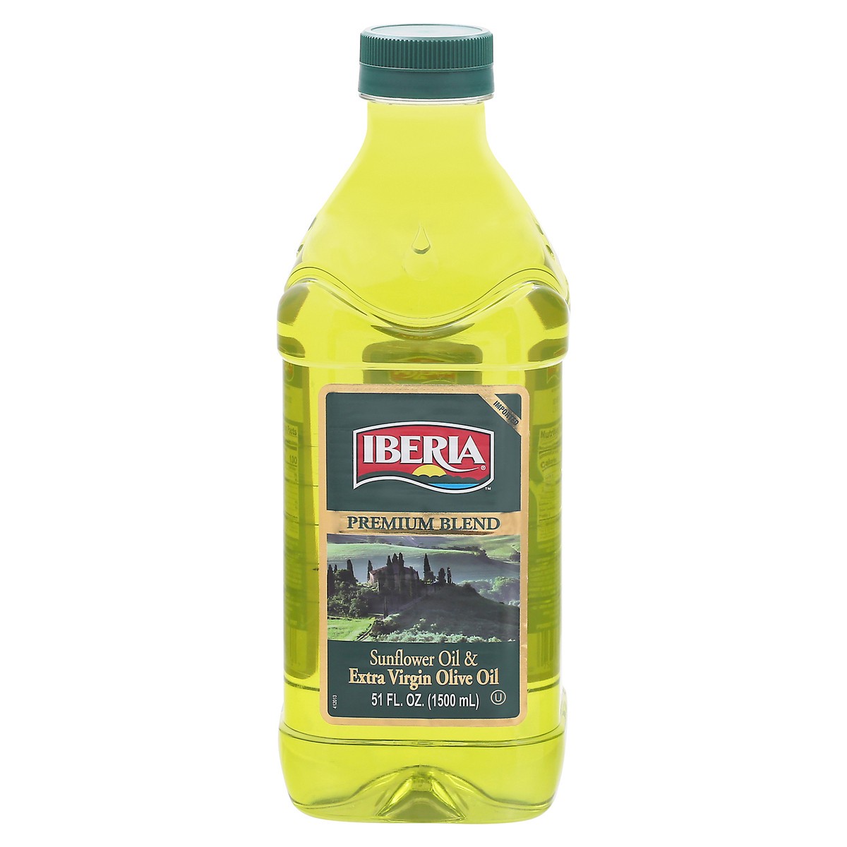 slide 1 of 2, Iberia Premium Blend Sunflower Oil & Extra Virgin Olive Oil 51 fl oz Bottle, 51 fl oz