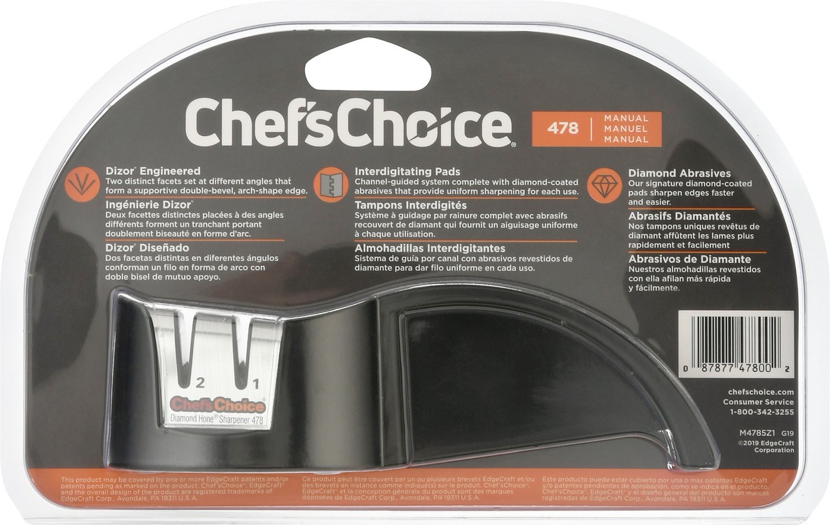 slide 3 of 9, Chef's Choice Compact Knife Sharpener, 1 ct
