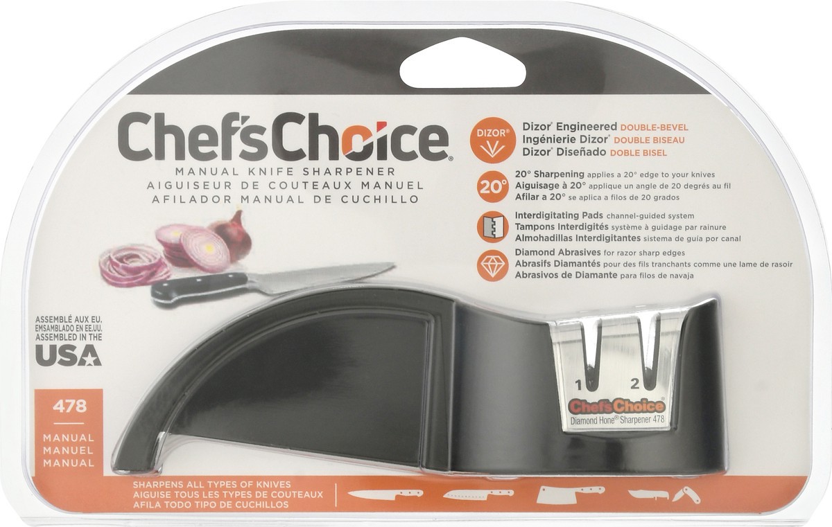 slide 1 of 9, Chef's Choice Compact Knife Sharpener, 1 ct