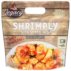 Legacy Foods Wild Caught Spicy Chesapeake Shrimply Steamers 10 oz