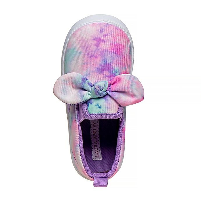 slide 3 of 4, Laura Ashley SNEAKER 0-3M SNEAKER TIE DYE, 1 ct