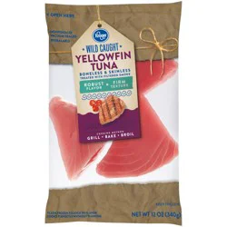 Kroger® Wild Caught Yellowfin Tuna Fillets Frozen