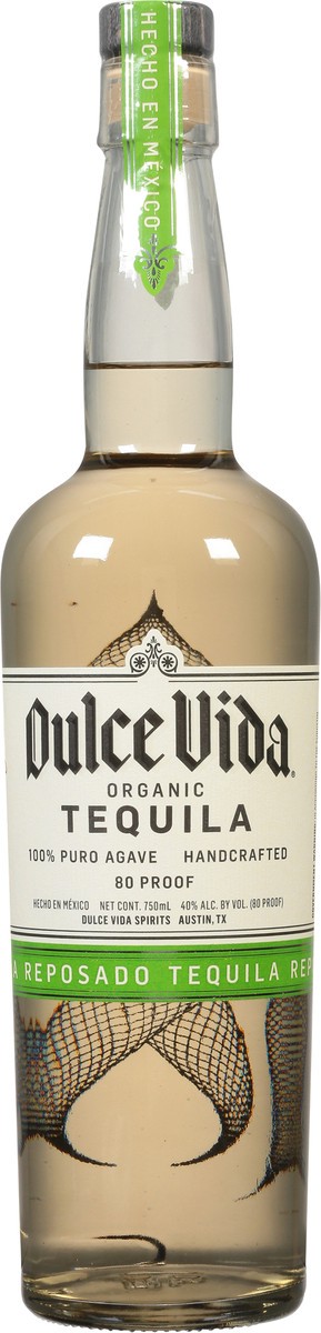 slide 6 of 9, Dulce Vida Dulce Fida Organic Reposado Tequila, 25.4 oz